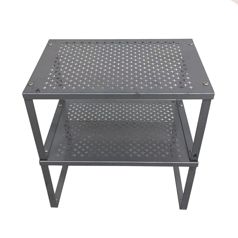 Japanese Style 2-Tier Kitchen Countertop Organizer Rack, Microwave, Oven & Bathroom Storage Shelf