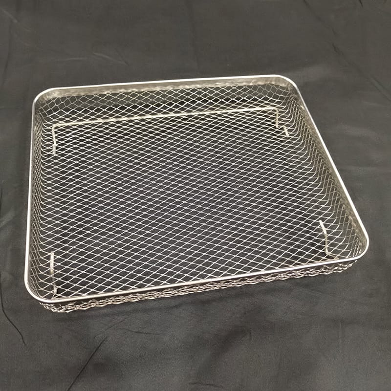 304 Stainless Steel Rectangular Sifting Screen for Sand, Soil and Gardening Use