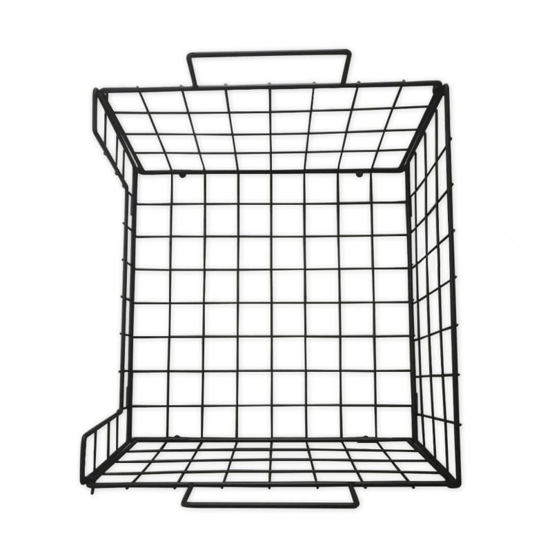 Foldable Kitchen Storage Rack with Rubber Wood Board for Fruit and Vegetable Organizer